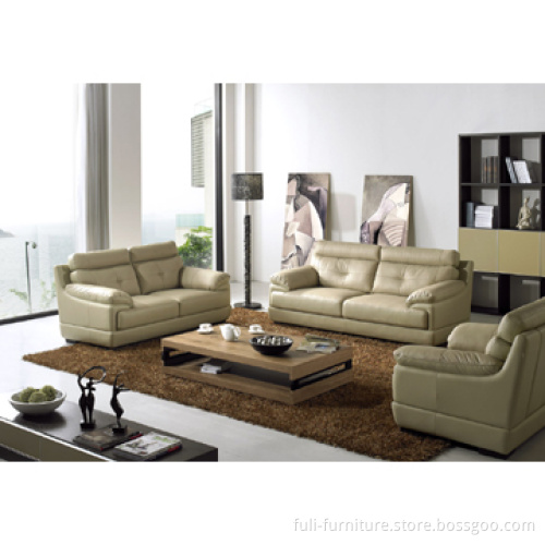 G-2872B 3+2+1 Sofa Top Grain Cow Leather+PVC Promotion